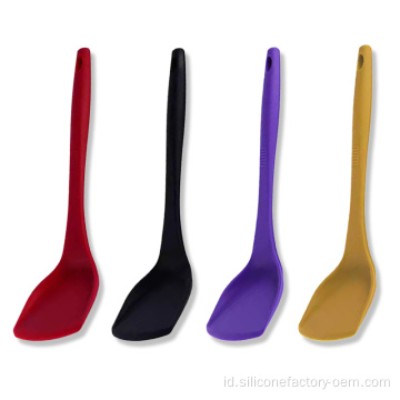 Food Grade Silicone Heat Resistant Kitchen Memasak Spatula